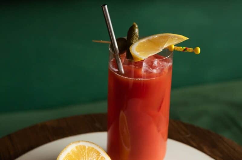 Bloody mary sans alcool mocktail